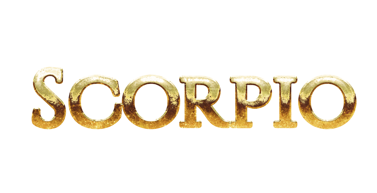 Scorpio png, word Scorpio png, Scorpio word png, Scorpio text png, Scorpio letters png, Scorpio word gold text typography PNG images transparent background